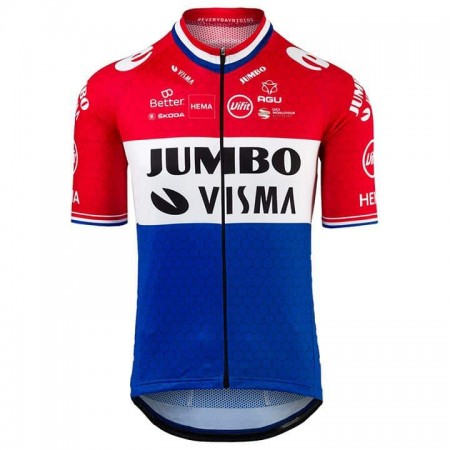 Maillot Cyclisme 2021 Team Jumbo-Visma N004